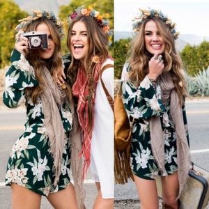 Show Me Your Mumu Red Rocks Romper Boho Floral